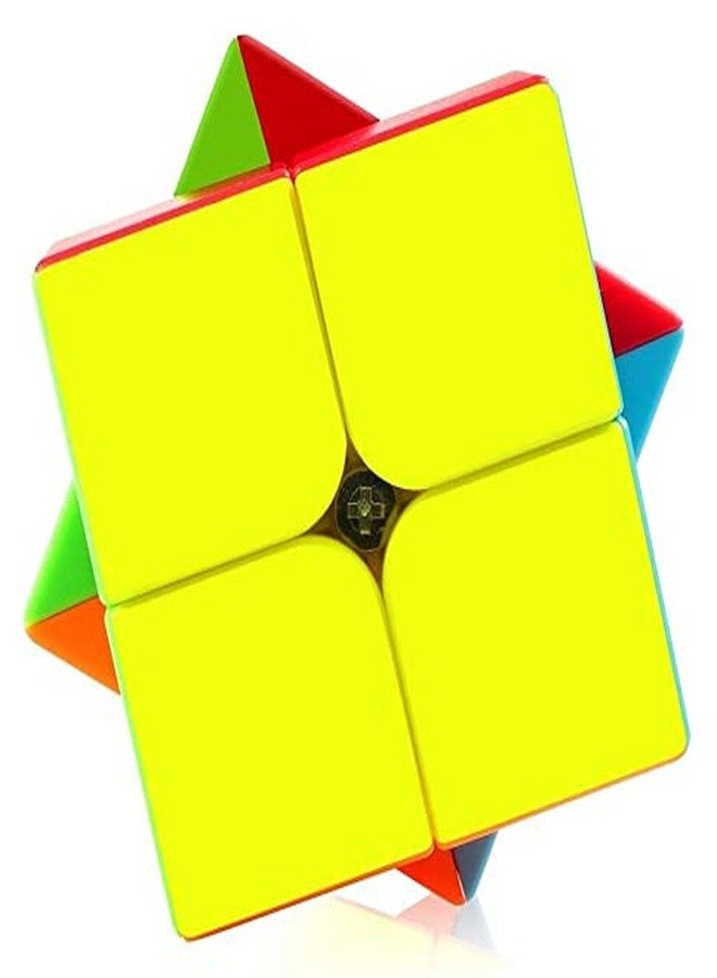 HAWKISTER مكعب هوكيستر مويو إم إف جيه إس ميلونغ 2×2×2 بدون ملصقات، مكعب سحري عالي السرعة (2×2 موفانغ جياوشي كيوبينج كلاس روم)، حجم 50 مم، للأطفال - Image 3